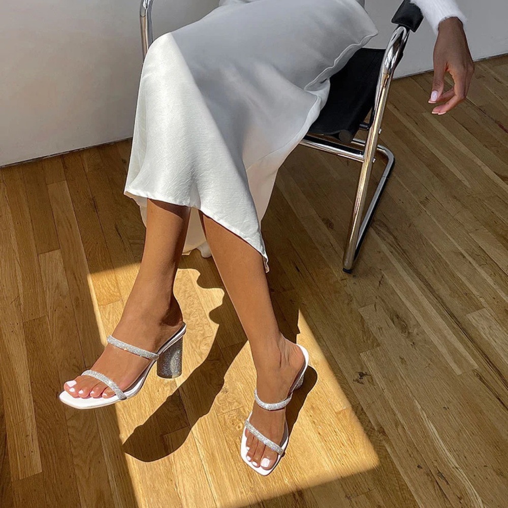 Dolce Vita Noles Rhinestone Heels - Size 9